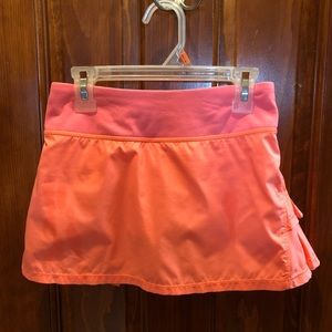 Ivivva Pace Setter Coral Skirt